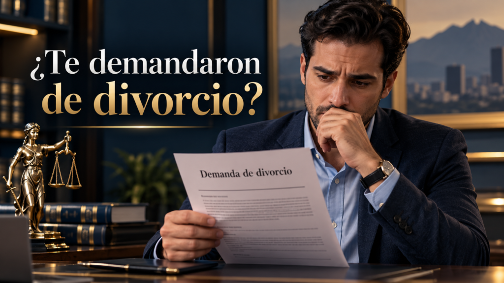 Me demandaron de divorcio en Monterrey: ¿qué debo hacer? ¿te demandaron de divorcio